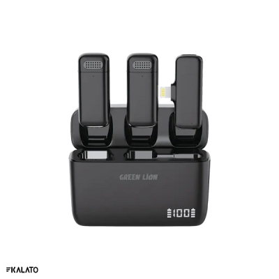 خرید و قیمت میکروفون یقه ای گرین لاین مدل Duo Cast Wireless Mic